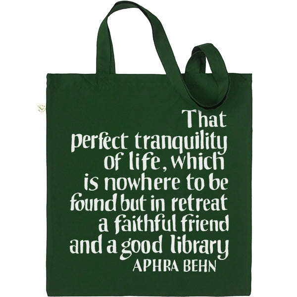 Aphra Behn Library Bag - pack of 4 - NEW COLOURS!