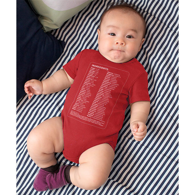 Human Ingredients Babygro - Red