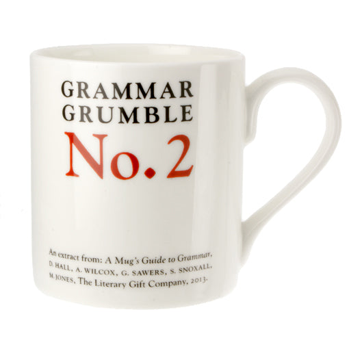 Lose or loose - Grammar Grumble No. 2 Bone China Mug - pack of 6