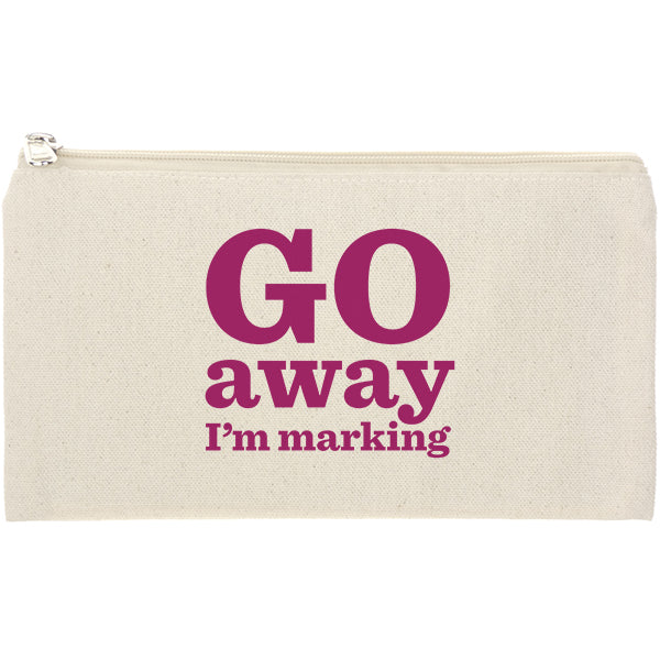 Go Away I'm Marking Pencil Case - pack of 6