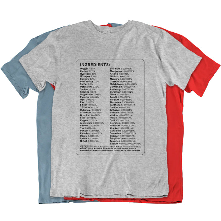 Human Ingredients Unisex T-shirt - Red