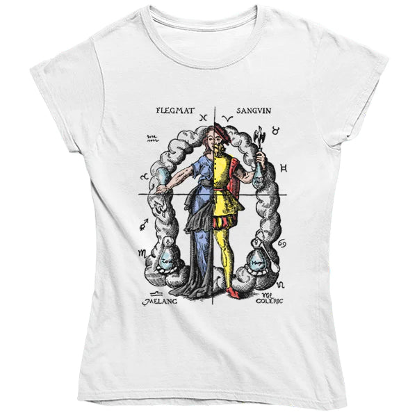The Humours & the Zodiac Women's Fitted T-shirt