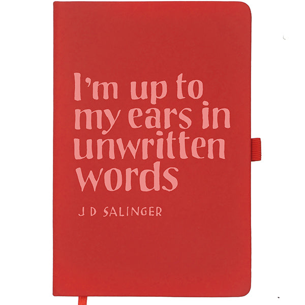J.D. Salinger Writerly Quote Notebook
