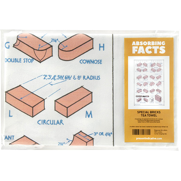 Special Bricks Tea Towel - 6 pack