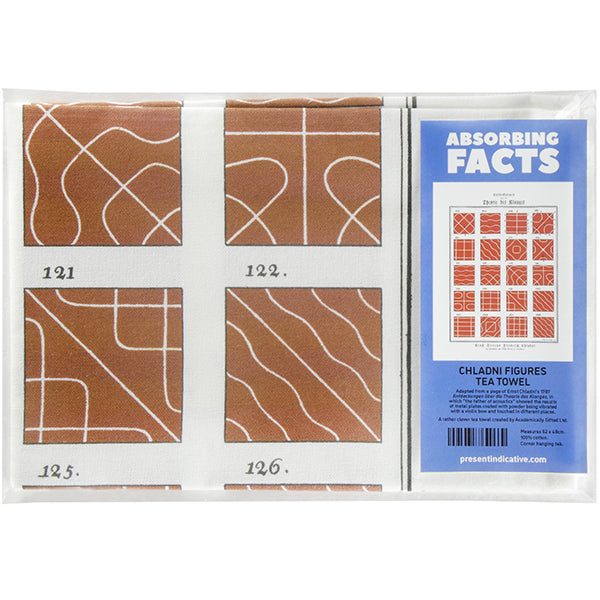 Chladni Figures Tea Towel - 6 pack