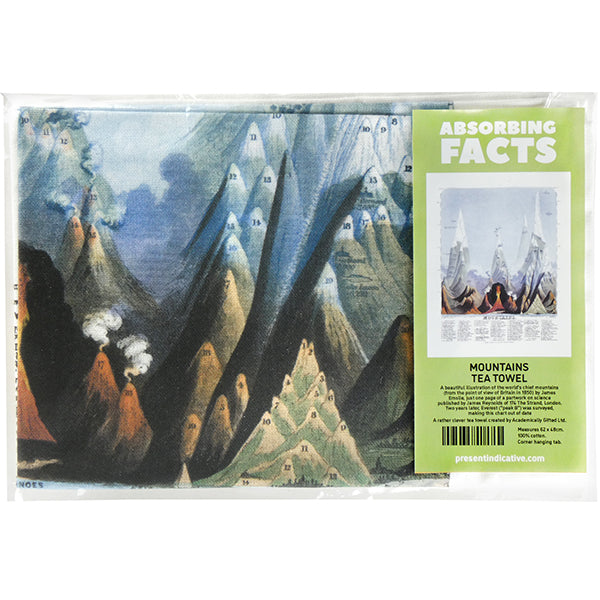 Mountains Tea Towel - 6 pack