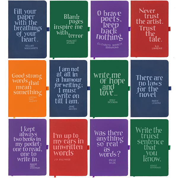 Writerly Quote Notebook Collection