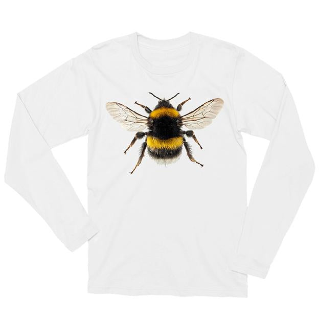 Bombus lucorum Long-Sleeved Unisex T-shirt