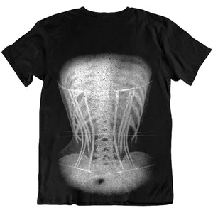 Corset X-Ray (front & back) Unisex T-shirt
