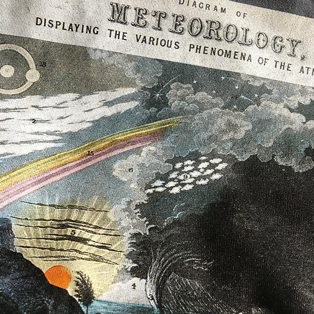 Diagram of Meteorology Long-Sleeved Unisex T-shirt