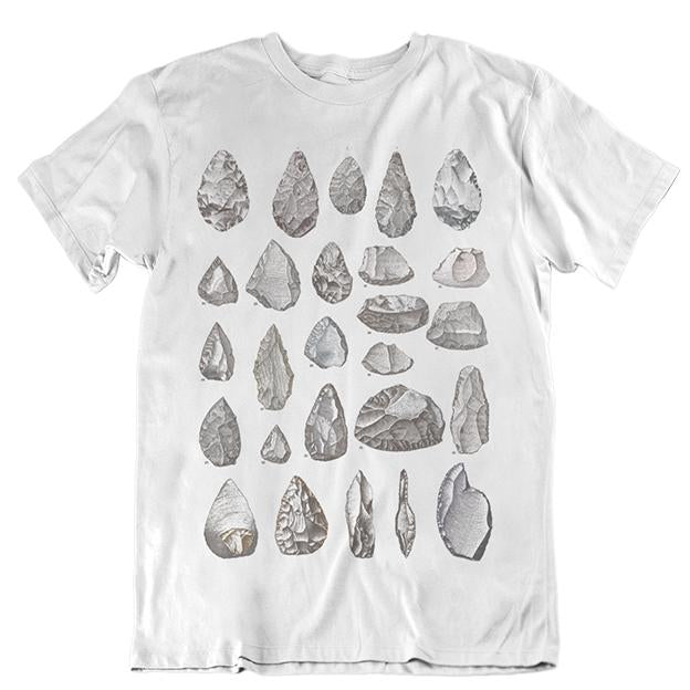Stone Tools Unisex T-shirt - White