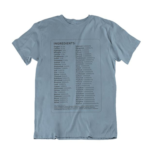 Human Ingredients Children's T-shirt - Blue