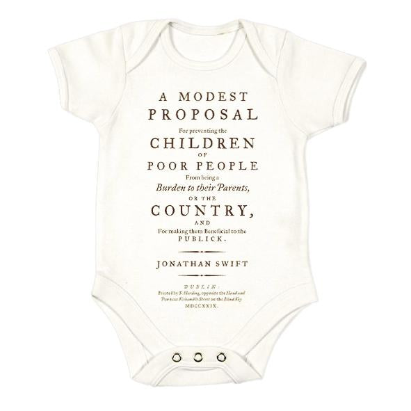 Modest Proposal Babygro