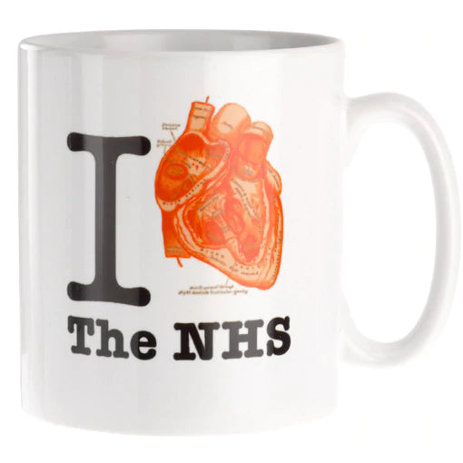 I Heart the NHS Mug - pack of 4