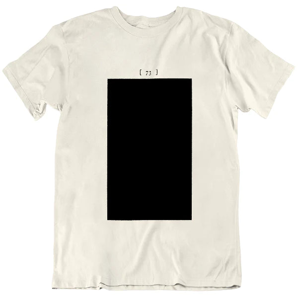 Tristram Shandy Black Page Unisex T-Shirt