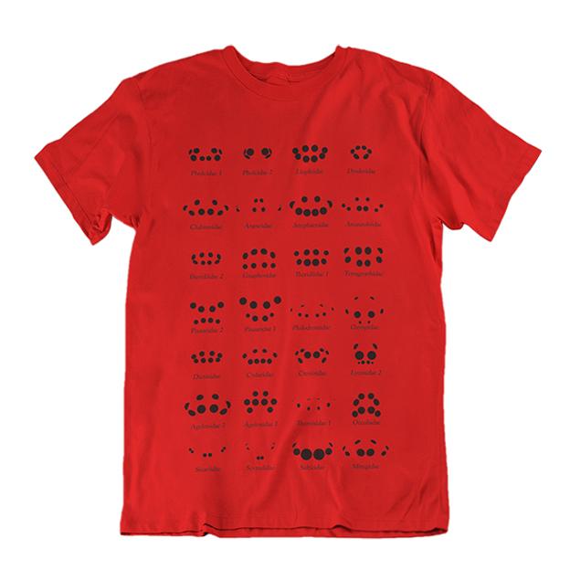 Spider Eye Arrangement Chart Children's T-shirt