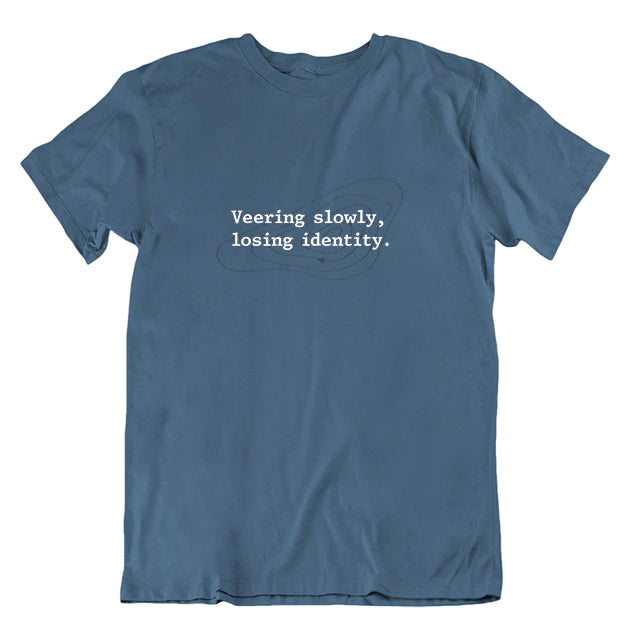 The Shipping Forecast: Veering Slowly, Losing Identity Unisex T-shirt Indigo