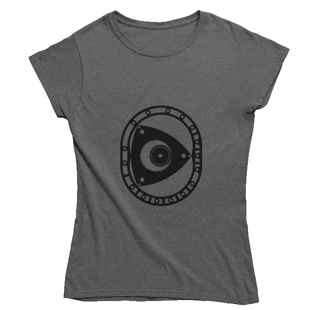 Wankel Engine Women's Fitted T-shirt