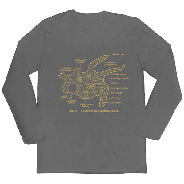 Amoeba Diagram Long-Sleeved Unisex T-shirt