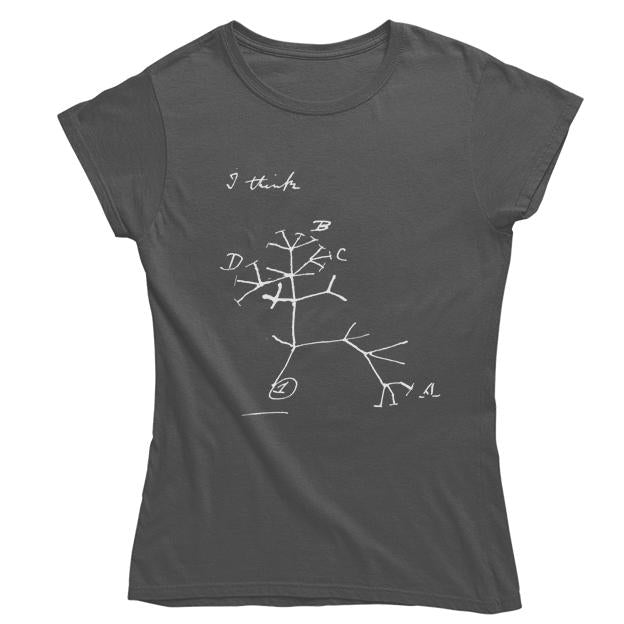 Darwin's Tree of Life Women's Fitted T-shirt