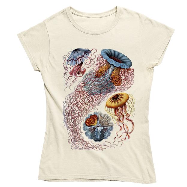 Discomedusae Women's Fitted T-shirt