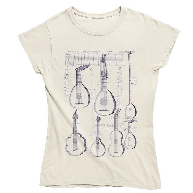 Instrumenta Polycorda Women's Fitted T-shirt