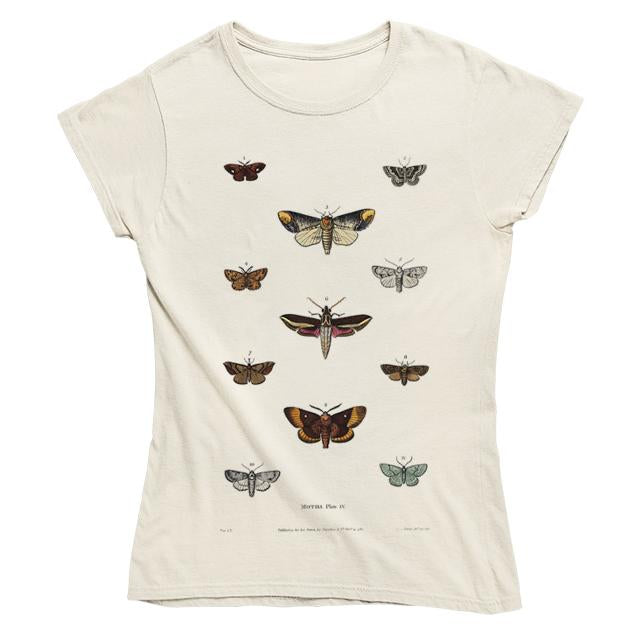 Moths Women's Fitted T-shirt