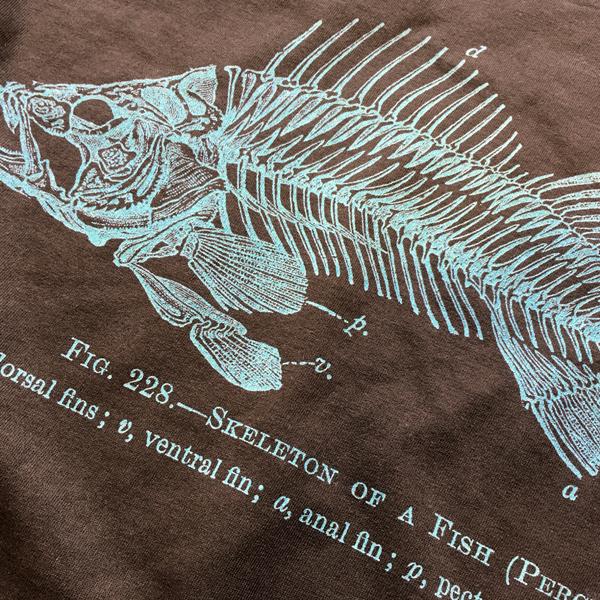 Perch Skeleton Unisex T-shirt