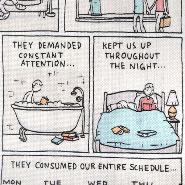 Stray Books - Grant Snider Tea Towel - 6 pack