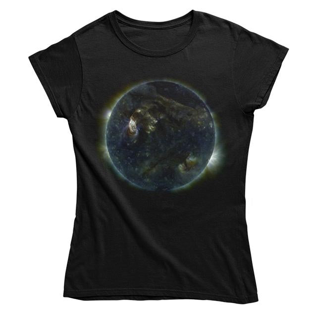 Ultraviolet Sun Women's Fitted T-shirt