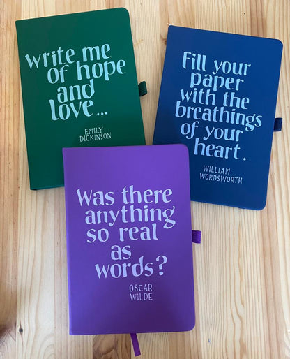 Emily Dickinson Writerly Quote Notebook
