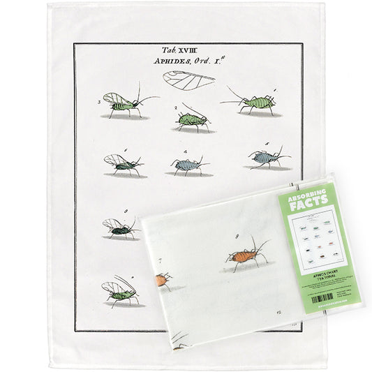 Aphids Tea Towel - 6 pack