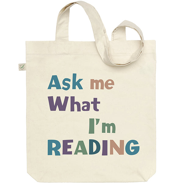 Bookish tote bags - pack of 6 assorted