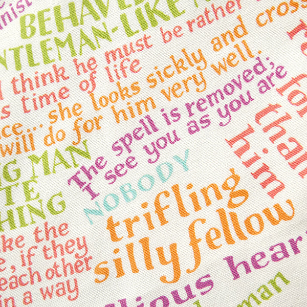 Insults from Jane Austen Tea Towel - 6 pack