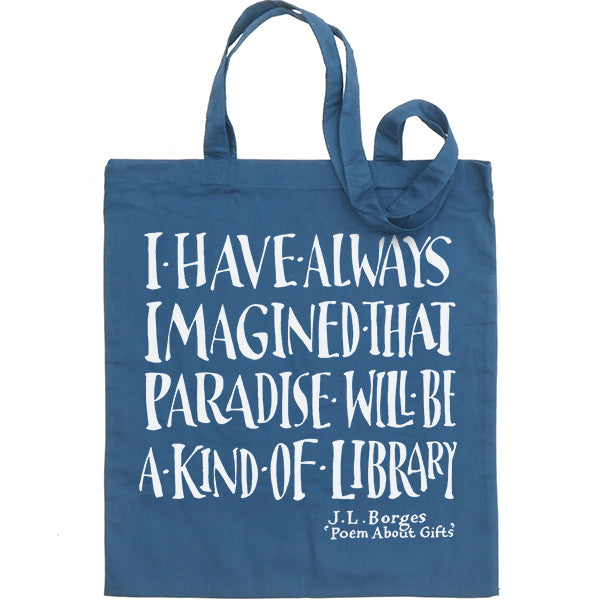 Borges Library Bag - pack of 4 - NEW COLOURS!