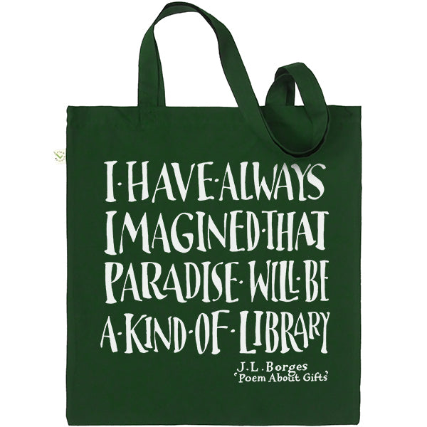 Borges Library Bag - pack of 4 - NEW COLOURS!