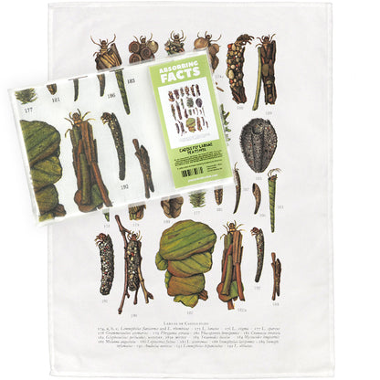 Caddis Fly Larvae Tea Towel - 6 pack