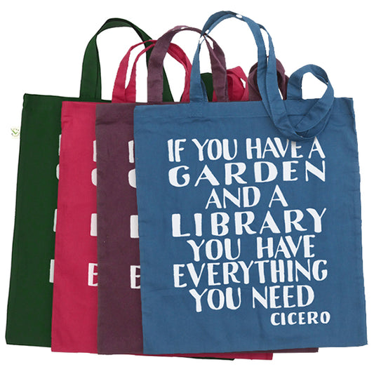 Cicero Library Bag - pack of 4 - NEW COLOURS!