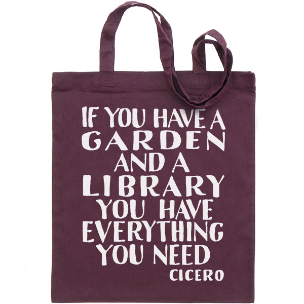 Cicero Library Bag - pack of 4 - NEW COLOURS!