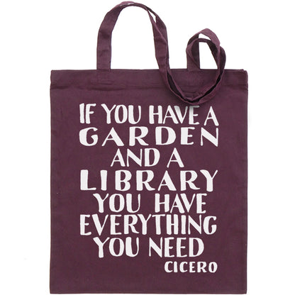 Cicero Library Bag - pack of 4 - NEW COLOURS!