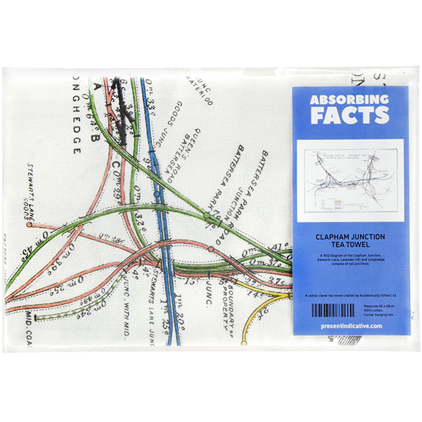 Clapham Junction Tea Towel - 6 pack