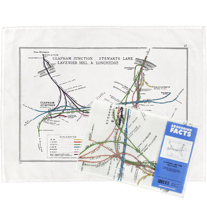 Clapham Junction Tea Towel - 6 pack