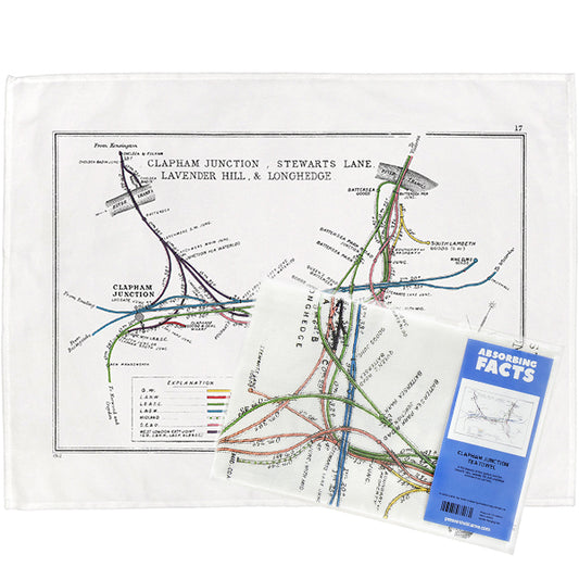 Clapham Junction Tea Towel - 6 pack