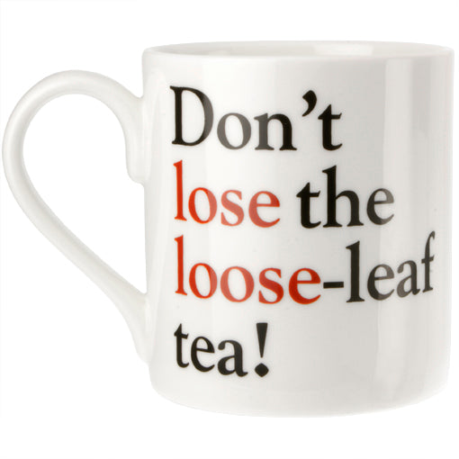 Lose or loose - Grammar Grumble No. 2 Bone China Mug - pack of 6