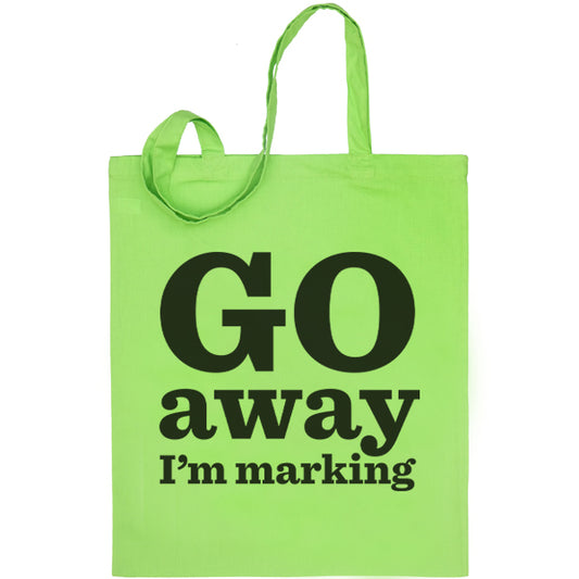 Go Away I'm Marking Bag, single colour pack of 3 - Red, Orange, Yellow, Green, Blue, Pink, Purple