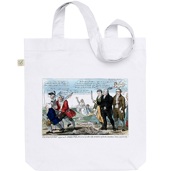 Jenner Seeing off Anti-Vaxxers Tote Bag