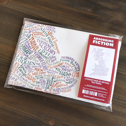 Literary Britain Tea Towel - 6 pack