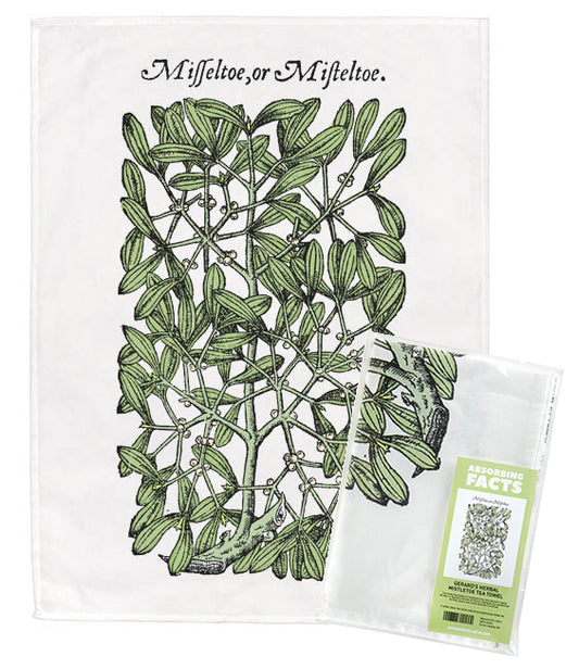 Gerard's Herbal Mistletoe Tea Towel - 6 pack