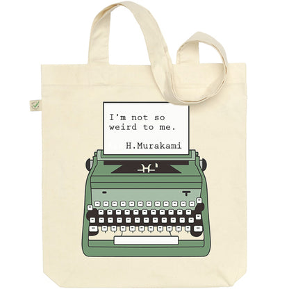 Typewriter Tote Bags - pack of 6 assorted