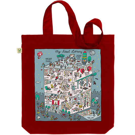 My Ideal Library - Grant Snider Tote Bag